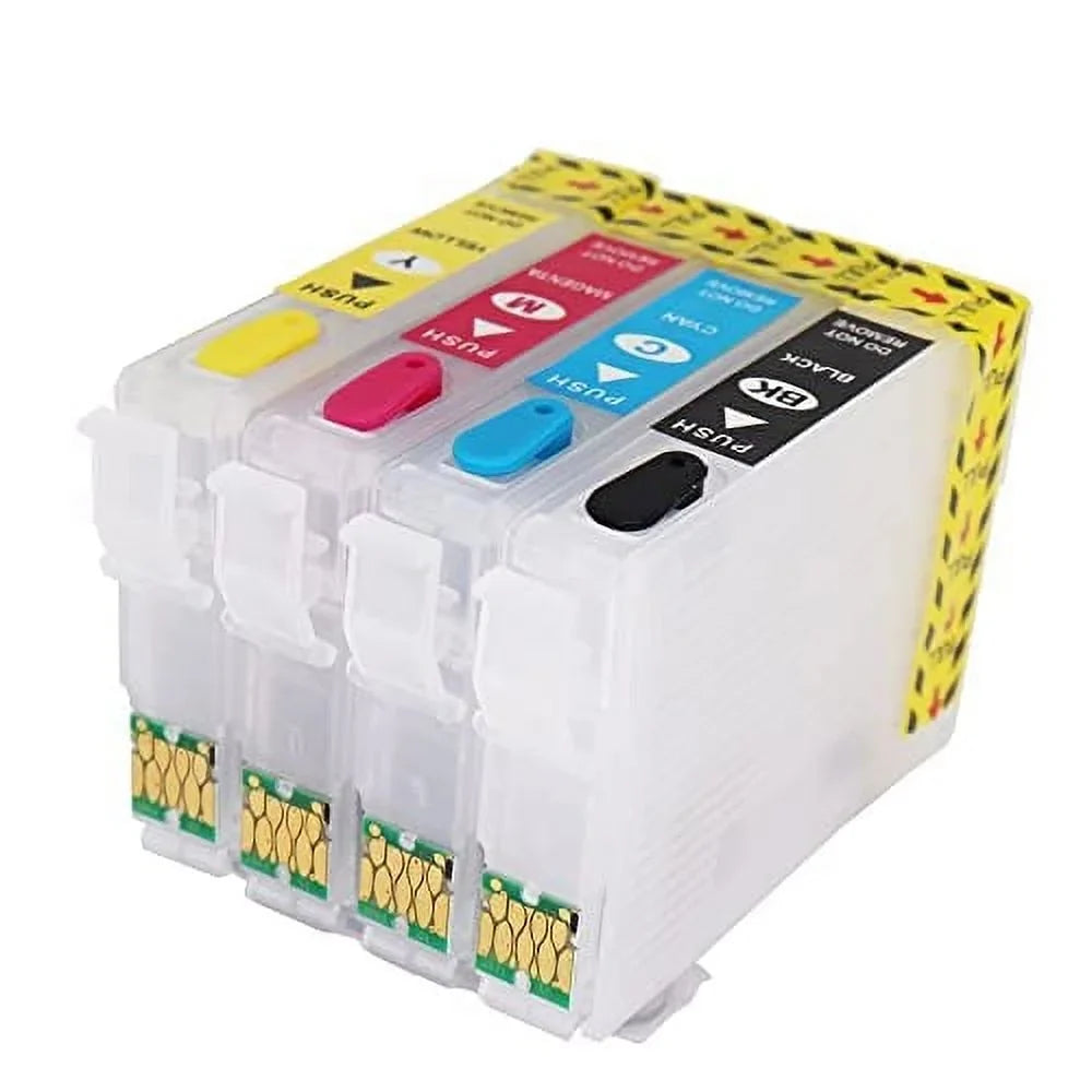212XL WF-2850 Ink XL Ink Empty Pigment, DTF for Epson for Fit Single-use WF-2830 Chip 212 Dye, Conversion Printer Sublimation Cartridges with Cartridge XP-4100 Printing 4105