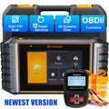 Automotive Battery OBDII NT726 FOXWELL Bleeding System Gift: Throttle Tool Reset Reader BMS OBD2 Tester ABS Service Scanner 12 All Coding Injector Diagnostic Suspension Scanner, Code Reset Automotive