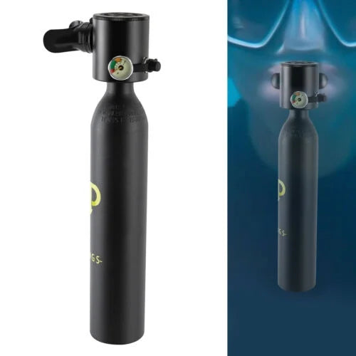 Equipment Cylinder Diving Dive Tank Tank Oxygen Scuba Breath Underwater Mini