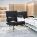 Stylist Black Hair for Equipment Beauty Women Fashion Salon Shampoo Heavy Men, Auto Chair Chair Modern Spa Stylist Chair Barber for Reclining Duty Hair Chair