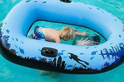Transparent Raft Snorkeling SD-AVR01 Aquavue Bottom Design Sieco Voyager