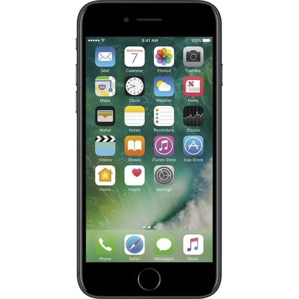 7 Black Restored 32GB (Refurbished) iPhone Matte Apple (AT&T)