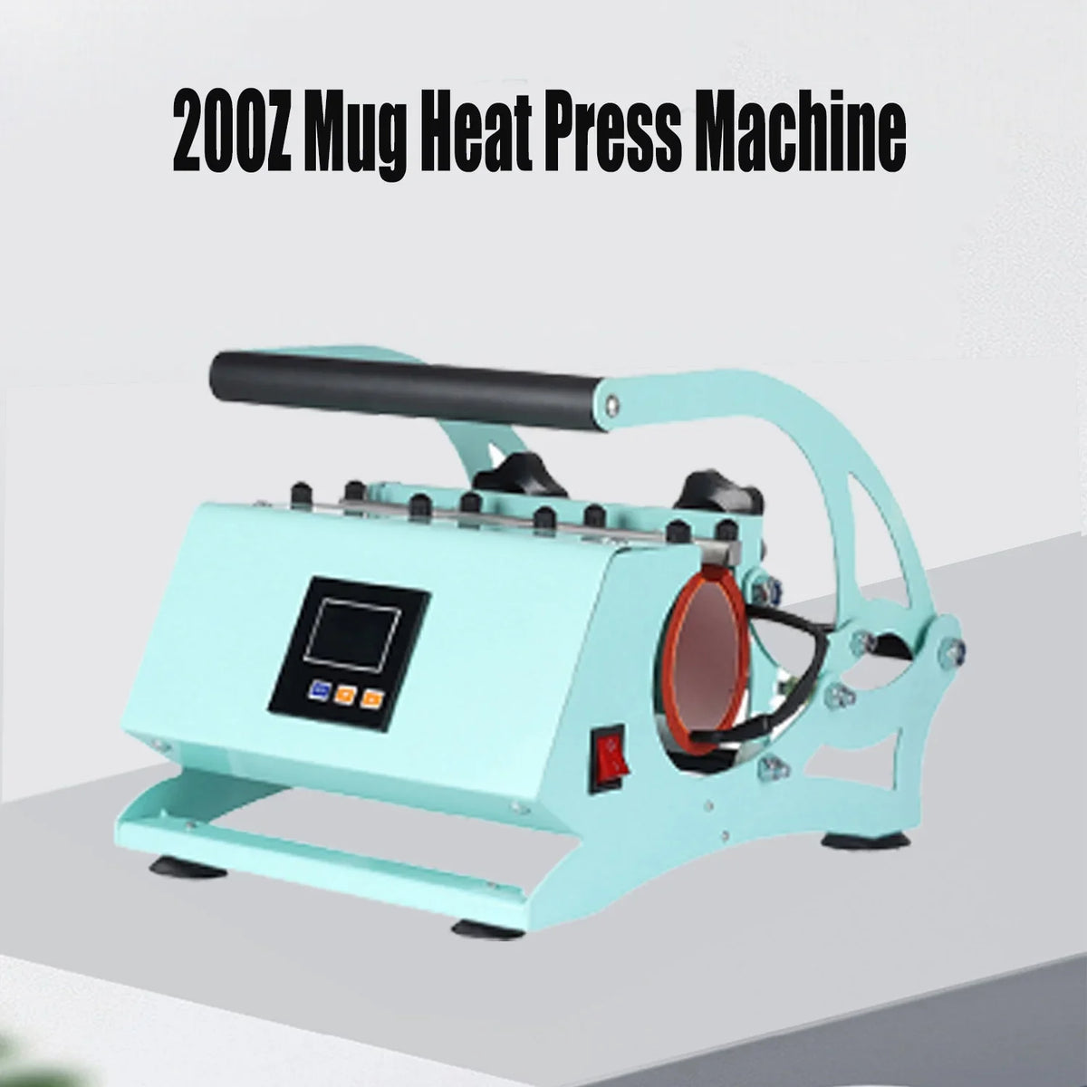 Cup Setting,Green Straight 20OZ DIY Press Print Machine, Mugs, Transfer Heating Tumblers with for Temperature Time Baking Tumbler Machine, Sublimation Press Mug Heat