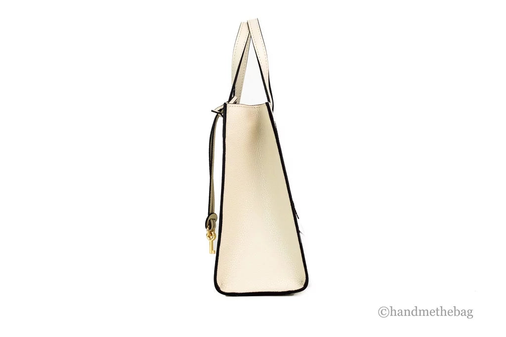Ivory Tote Marc Small Jacobs Pebble Bag Crossbody Grind Leather X Peanuts