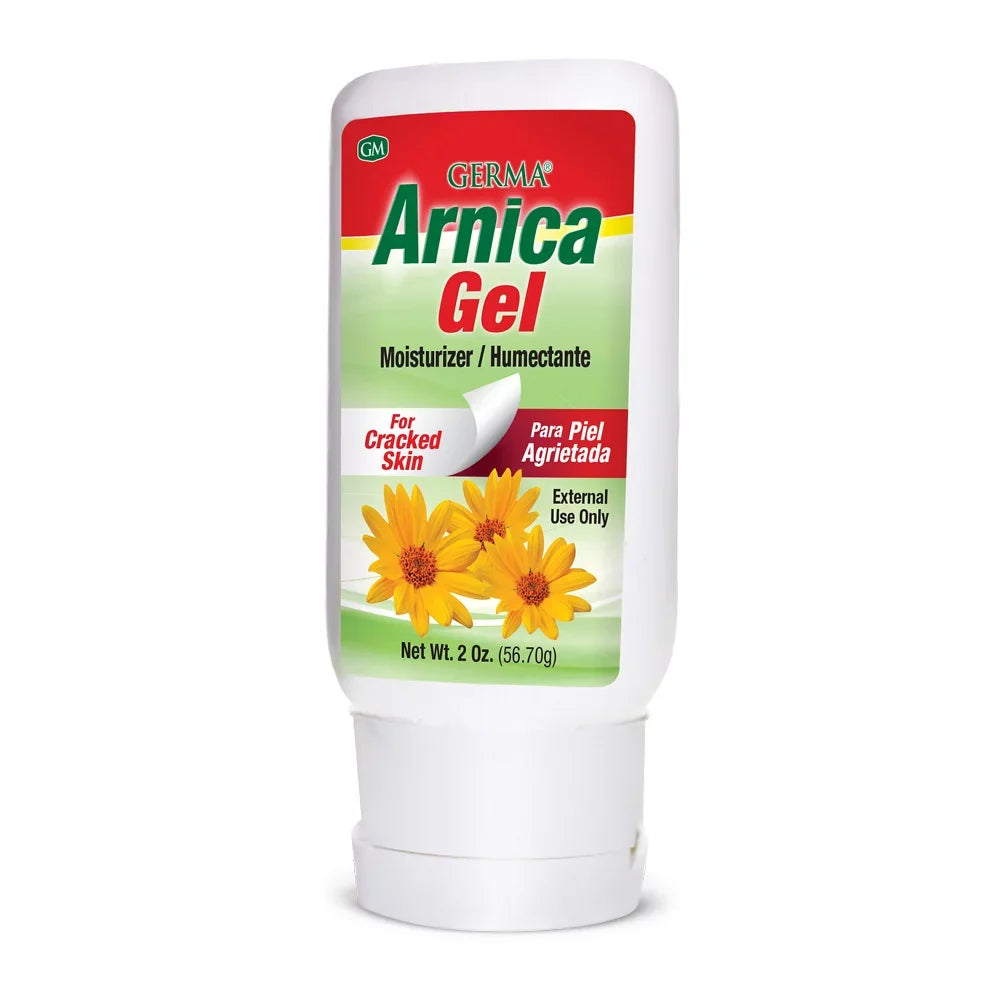 Analgesic. Germa Moisturizer Pack / Arthitis. 6 Topical for Natural Pain Arnica Skin. Cracked Ache of Gel. Relief Bruises and for 2 oz.