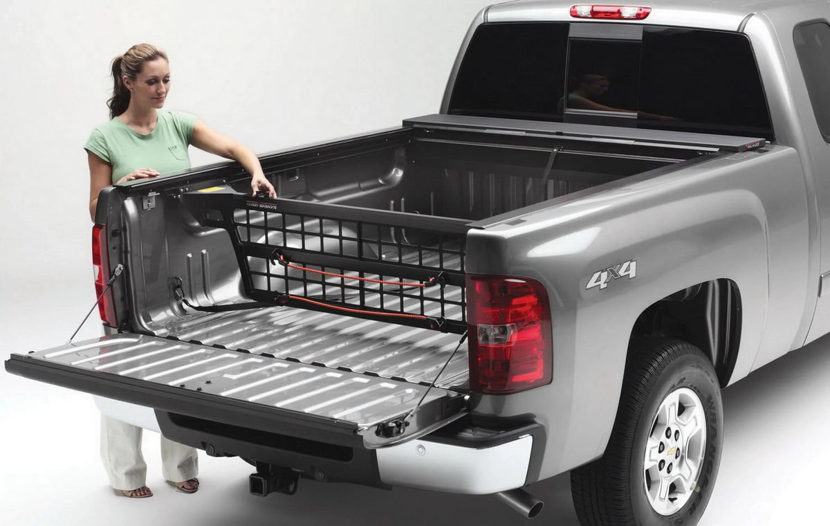 by Colorado, Canyon RealTruck Cargo 2015-2022 GMC Bed with Truck Compatible Chevrolet Manager Divider; Rolling 2015-2022 CM262 Roll-N-Lock Select