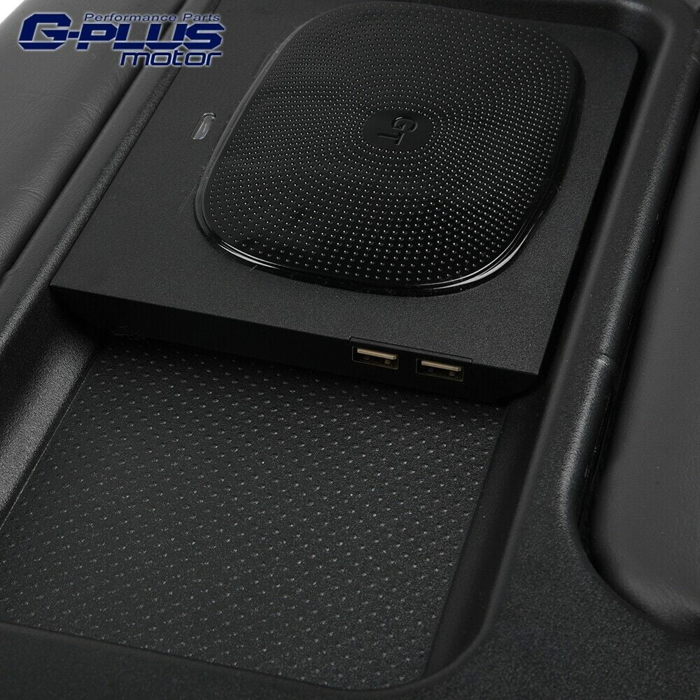 Chevy 1999-2007 Console Tahoe Suburban Lid G-Plus Silverado for Fit GMC Gray Center Sierra Yukon