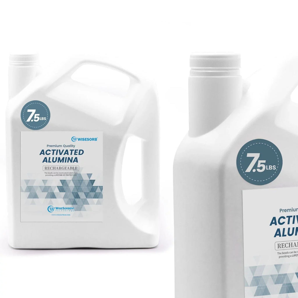 Activated 7.5LBS Reusable Dehumidifier Alumina, Wisesorb Alumina Desiccant, Desiccant