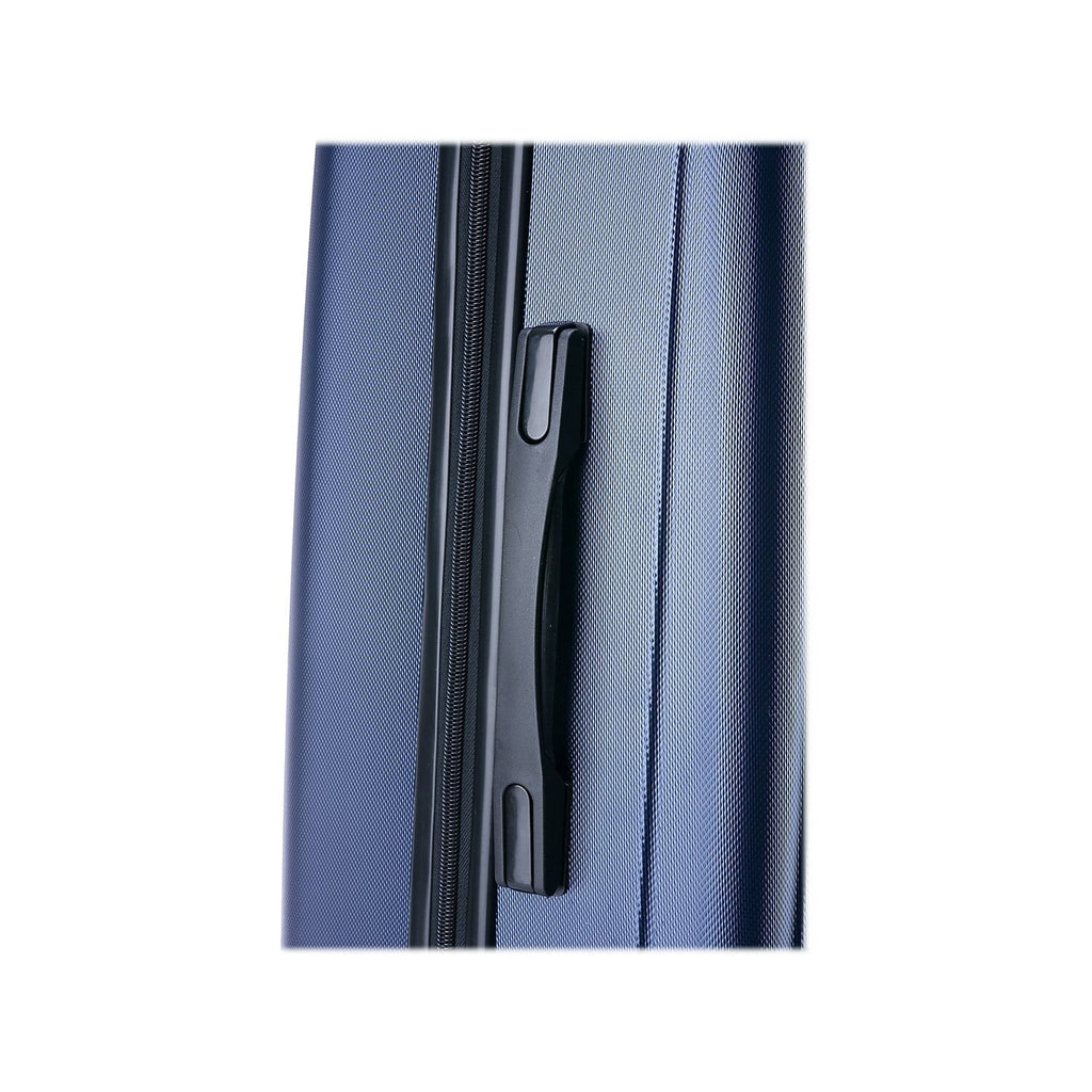 4-Wheel (IUPIL00M-BLU) Blue InUSA Medium Plastic Spinner Luggage Pilot
