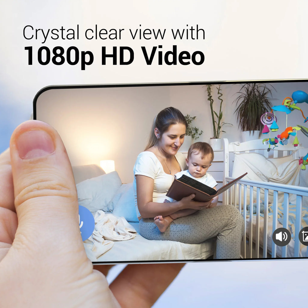 & Wide Local 2 Pro Camera Security Baby Storage Color HD Free Angle, Bosma Camera Way WiFi Phone Super Night with Indoor 162° Detection, 1080p with Monitor, Motion app, Vision, Sound CapsuleCam Audio,