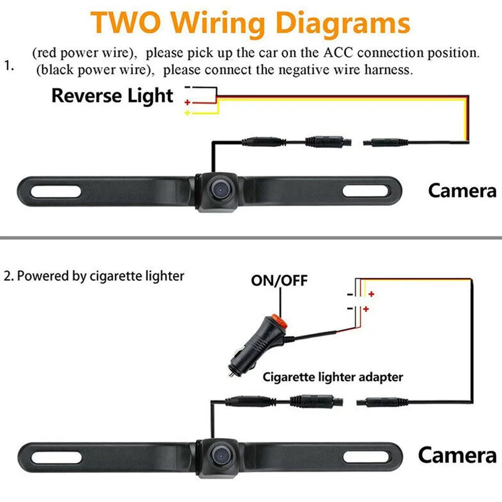 Backup View 170 For iPhone Camera Wireless Car WiFi Fit Android Rear Cam
