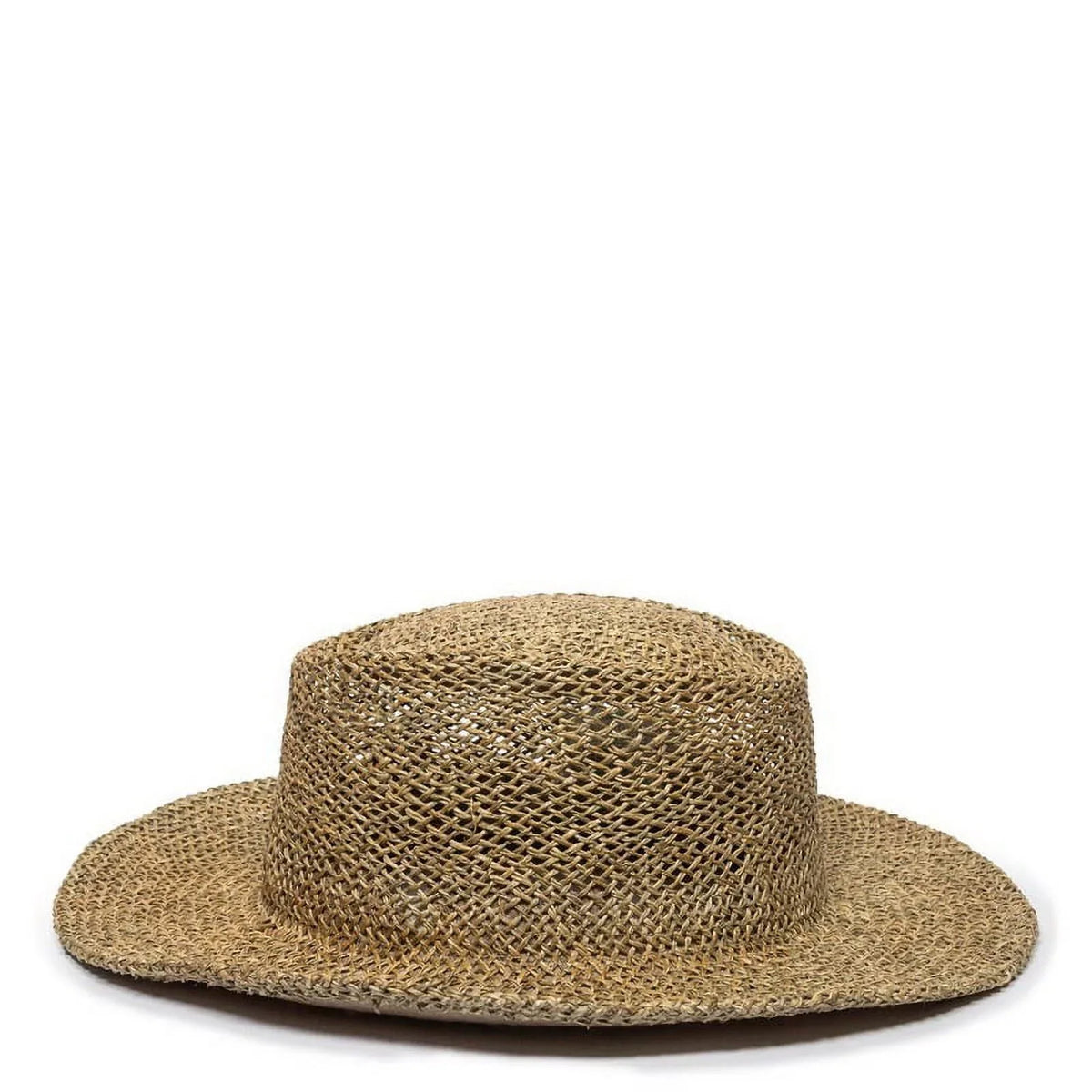 Gambler Straw Cap Hat-Natural Outdoor STW-100