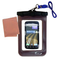 Gomadic Underwater use Protective Suitablefor Olympus Waterproof the to Case Clean MB860 Motorola Dry and