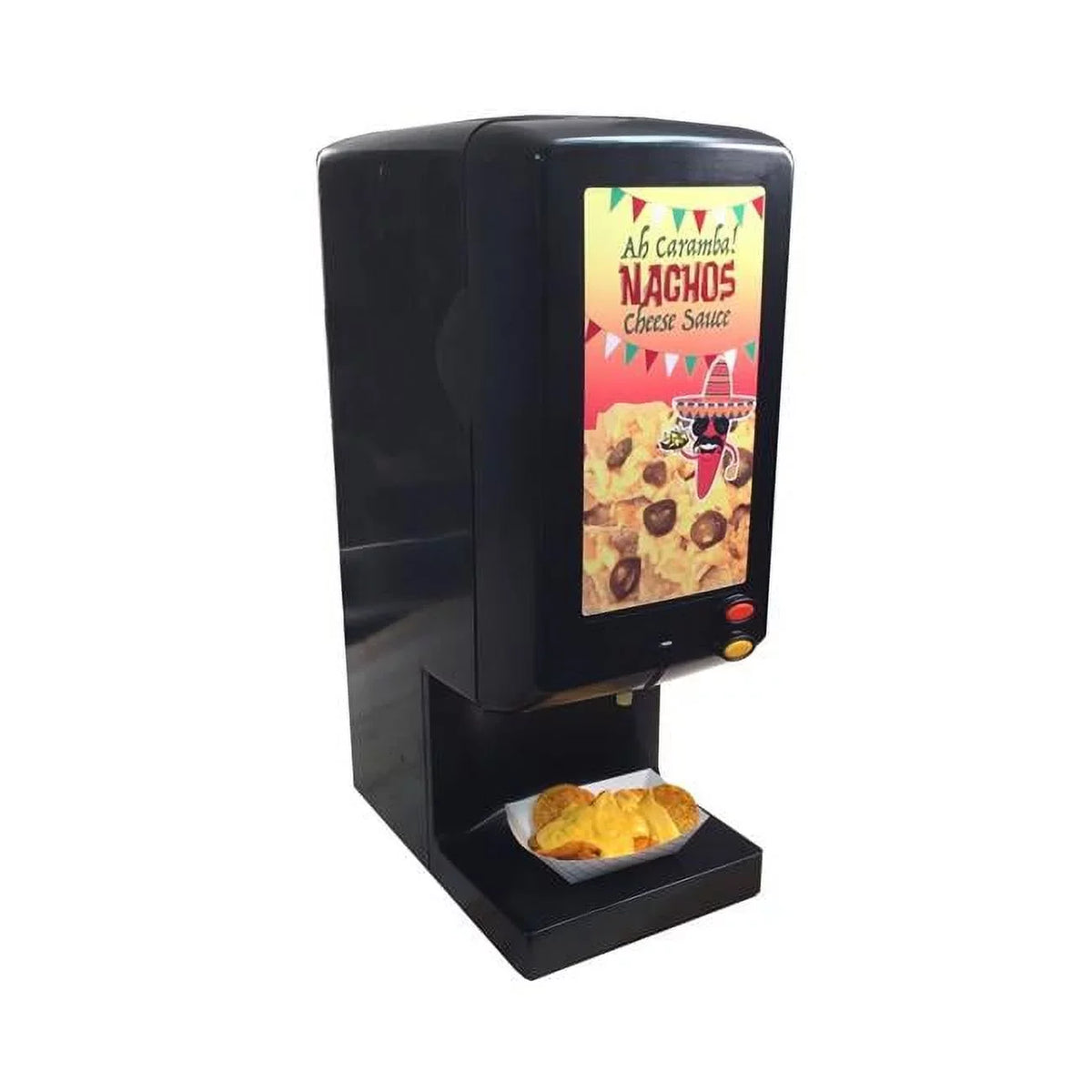 2030 Dispenser, Cheese Nacho Paragon Caramba Warming Black Ay