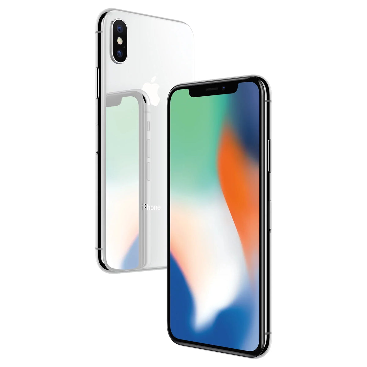256GB Smartphone X ( Apple AT&T Fully Unlocked iPhone T-Mobile) Silver (Refurbished) Verizon + Restored +