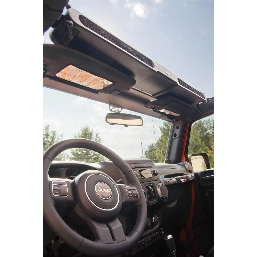 with by Overhead Rugged Unlimited, 2012-2014 Storage Compatible Wrangler Jeep Wrangler Ridge Jeep | 2015-2018 13551.14 Select: Console RealTruck -