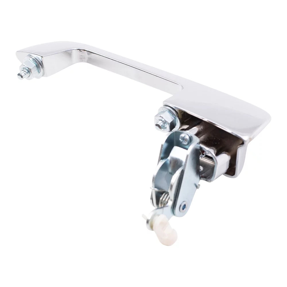 Fits Pickup D-SERIES 1991-1993 select: 55075648 DODGE Van Door with D200/D250 Rear Brock Truck Handle Chrome Passengers compatible Front SUV Exterior Replacement Outside
