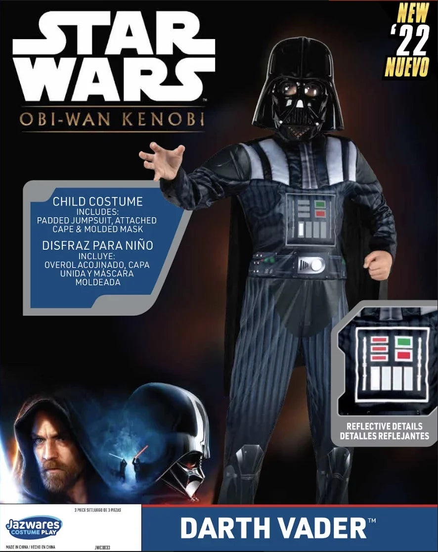 Vader Star -Medium Wars (Child) Darth Costume Halloween Youth