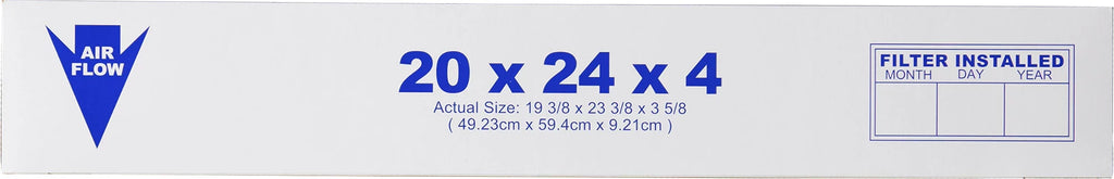Nordic 20x24x4 Pure 15 Carbon Plus (3 Filters MERV Pack Pleated 5/8) 1 Air