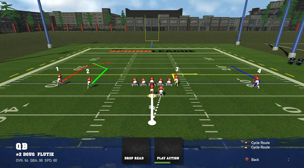 Football 2020 PlayStation Flutie's Maximum 4 Doug for