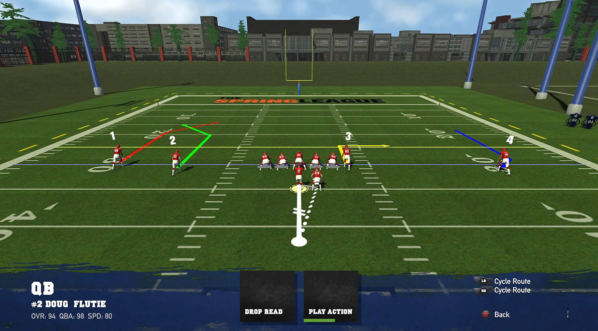 Football 2020 PlayStation Flutie's Maximum 4 Doug for
