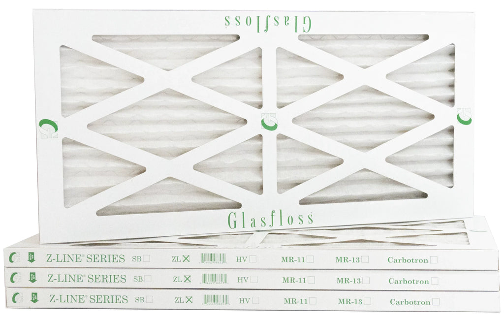 Made Size: in 21.5 (Actual - USA MERV 10 Furnace Glasfloss x -Qty:4 inch) Filter - 35.5x7/8 Air 22x36x1 -