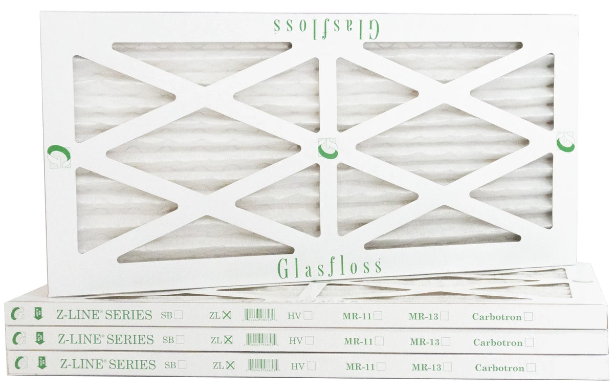 Made Size: in 21.5 (Actual - USA MERV 10 Furnace Glasfloss x -Qty:4 inch) Filter - 35.5x7/8 Air 22x36x1 -