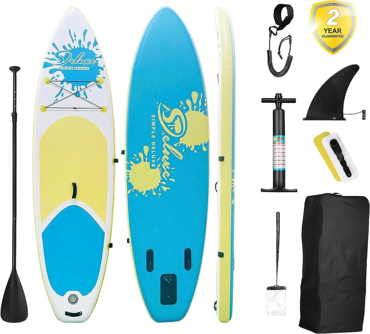 board 27.55 stability - and water! paddle kit the 1 - Board Inflatable Deluxe Paddle ultimate Up - balance on Discover Pink Stand