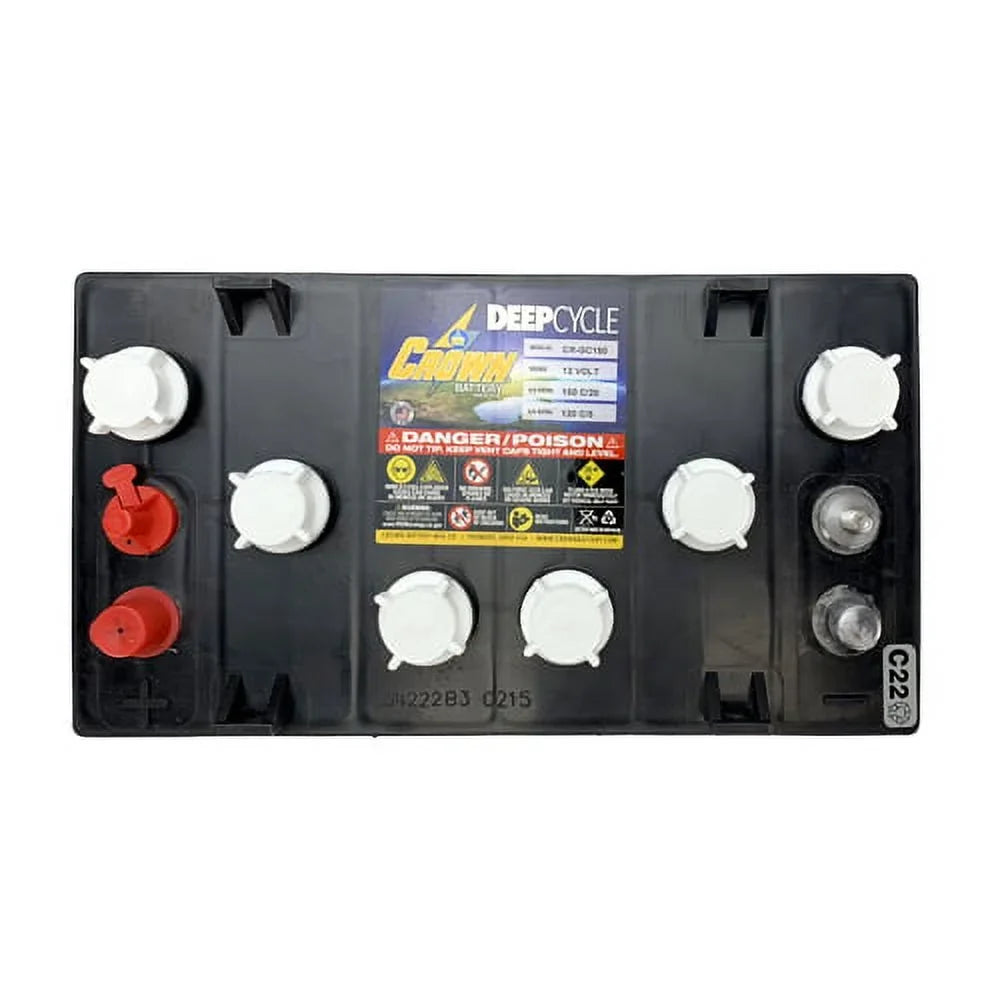 Trojan Cycle AH X4 150 T1275 Battery Battery Replacement Crown Deep for