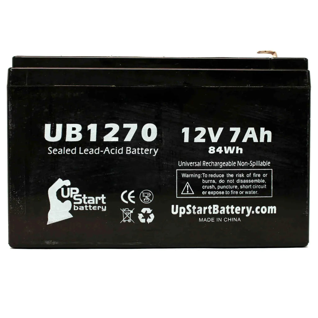 Battery Acid SMART-UPS 4 Adapters SURT2000XLI 2x APC - 7000mAh, Sealed F2 2000 Compatible (12V, - Terminal, Lead F1 7Ah, Replacement Pack SLA) F1 Includes AGM, UB1270 - Battery Universal to Terminal