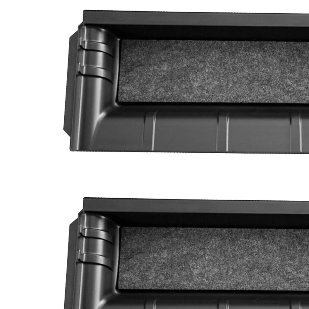 Driver Accessories Seat Box Passenger 2Pieces Container Underseat under Cubby 3 Hidden Car for Drawer Box Organizer Atto Bins Interior Storage