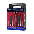 Ruby (Pack Maybelline Matte Lipstick, Divine Finish, of & Rich 2) Creamy Wine - Matte