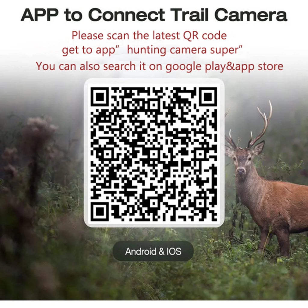 WiFi Cam Monitoring 30fps Activated 42MP with Trail Motion IP66 CAMPARK Waterproof 3 Trail Game for Sensor Native PIR 4K Angle Camera Deer 120° Bluetooth Camera Night Wildlife Vision Wide Hunting