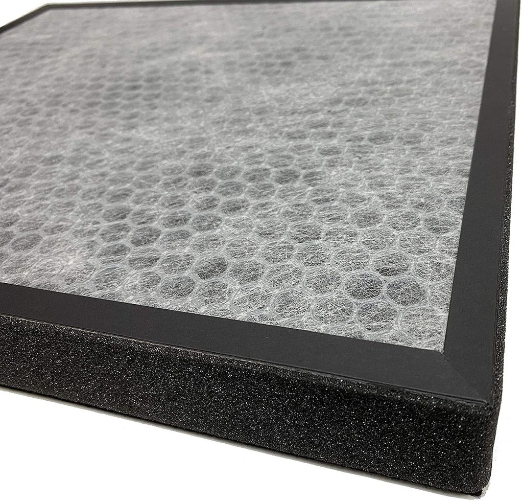 with Set True Charcoal Replacement Activated Nispira A350 HEPA Air Part Compared Filter to Packs Purifier. BF25A. A375 4 Compatible