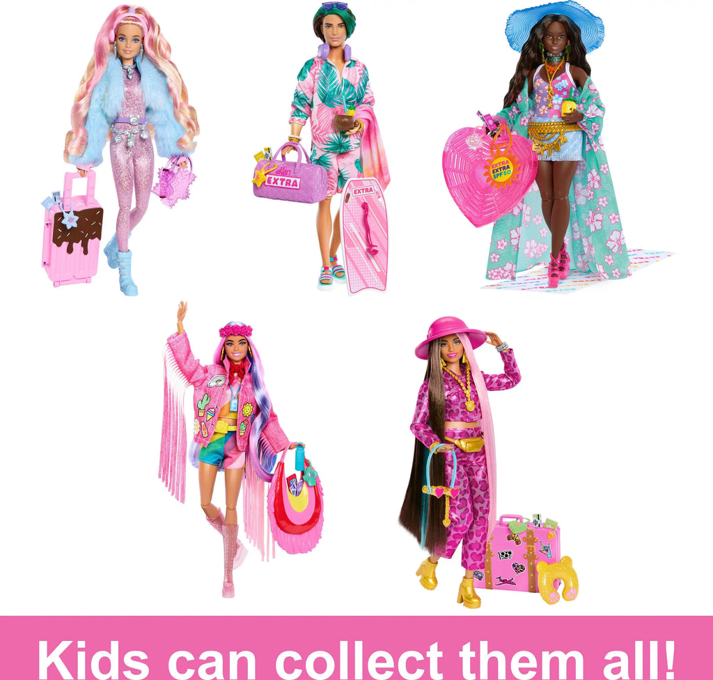 Fly with Doll Extra Barbie Fashion, Beach Ken Travel