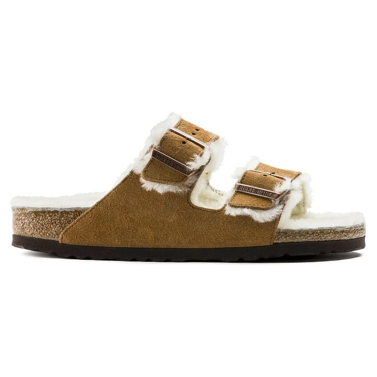1001128 - Shearling Mink Arizona Unisex BIRKENSTOCK Suede/Natural Shearling