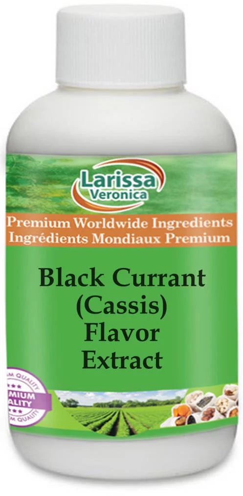 2-Pack, Currant Zin: (Cassis), Currant Larissa Veronica Flavor (Black (Cassis) oz, 527415) Extract, Black 8