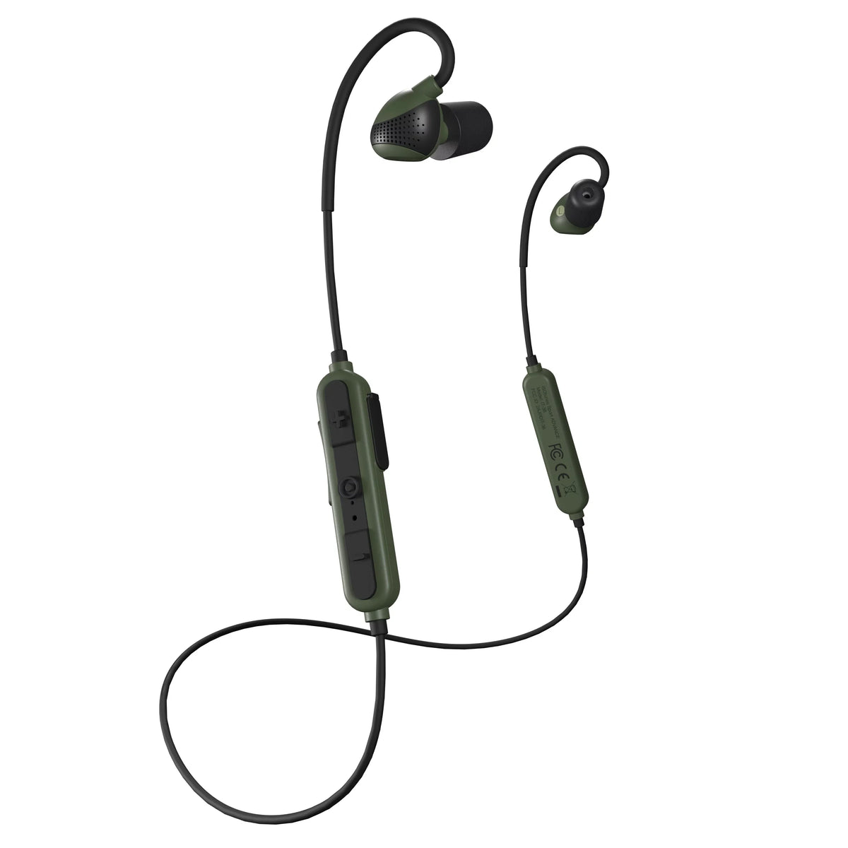 ISOtunes Advance Tactical BT Hearing Sport Shooting Bluetooth Earbuds: Protection (Green)