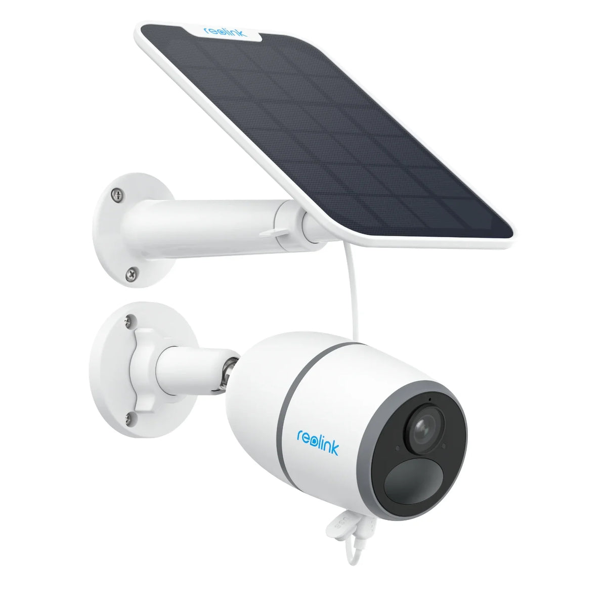 Plus Talk, Cellular Go Panel Night 2-Way with Vision, 5MP Reolink Security Battery-Powered 4G System, White Camera Outdoor Solar Needed, Person/Vehicle Detection, WiFi Smart Wireless 2K+ LTE No