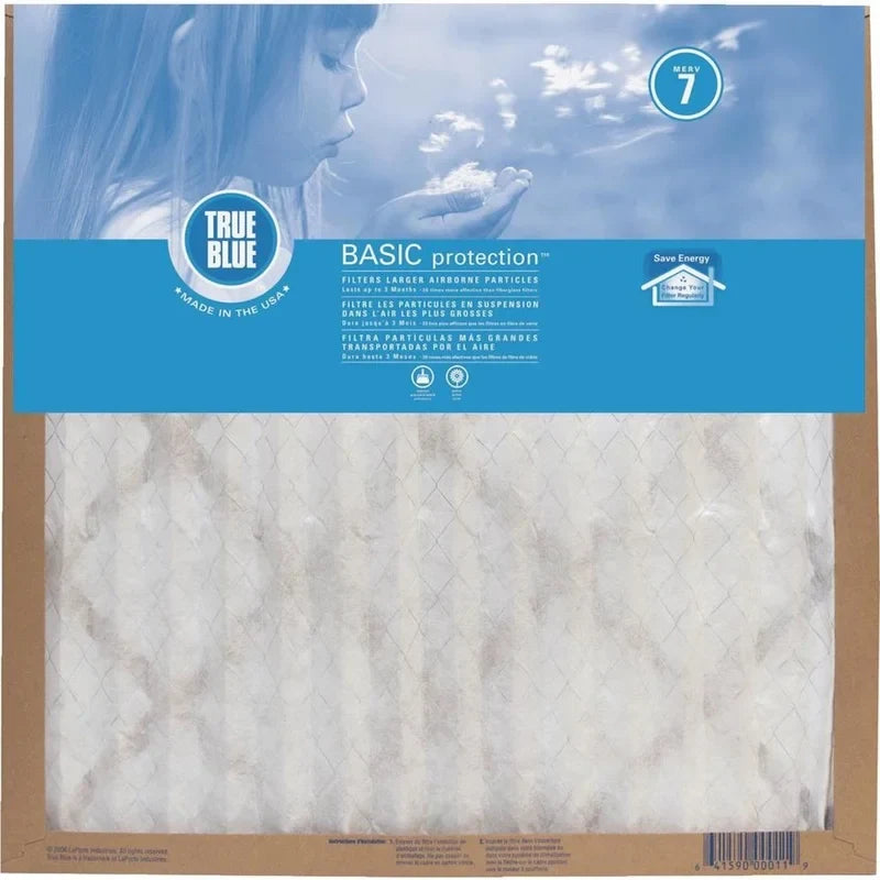 14x20x1 MERV Blue 7- True Air Basic Filter
