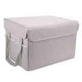 Fireproof Ideal and Car, Office Home Handles Irfora Waterproof Box, Lid Sturdy with Storage for