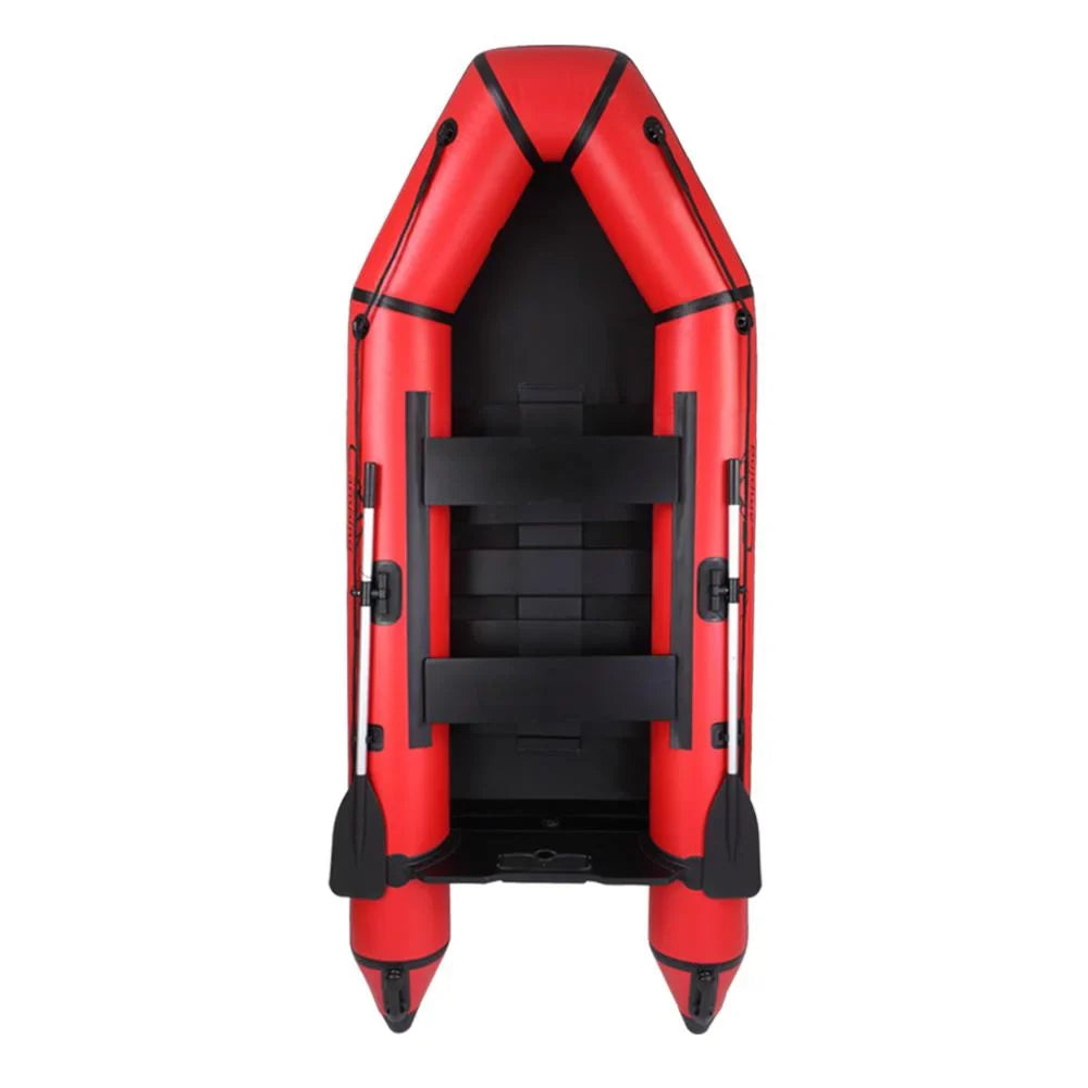 Inflatable Red Fishing Campingsurvivals PVC Boat 10ft Assault