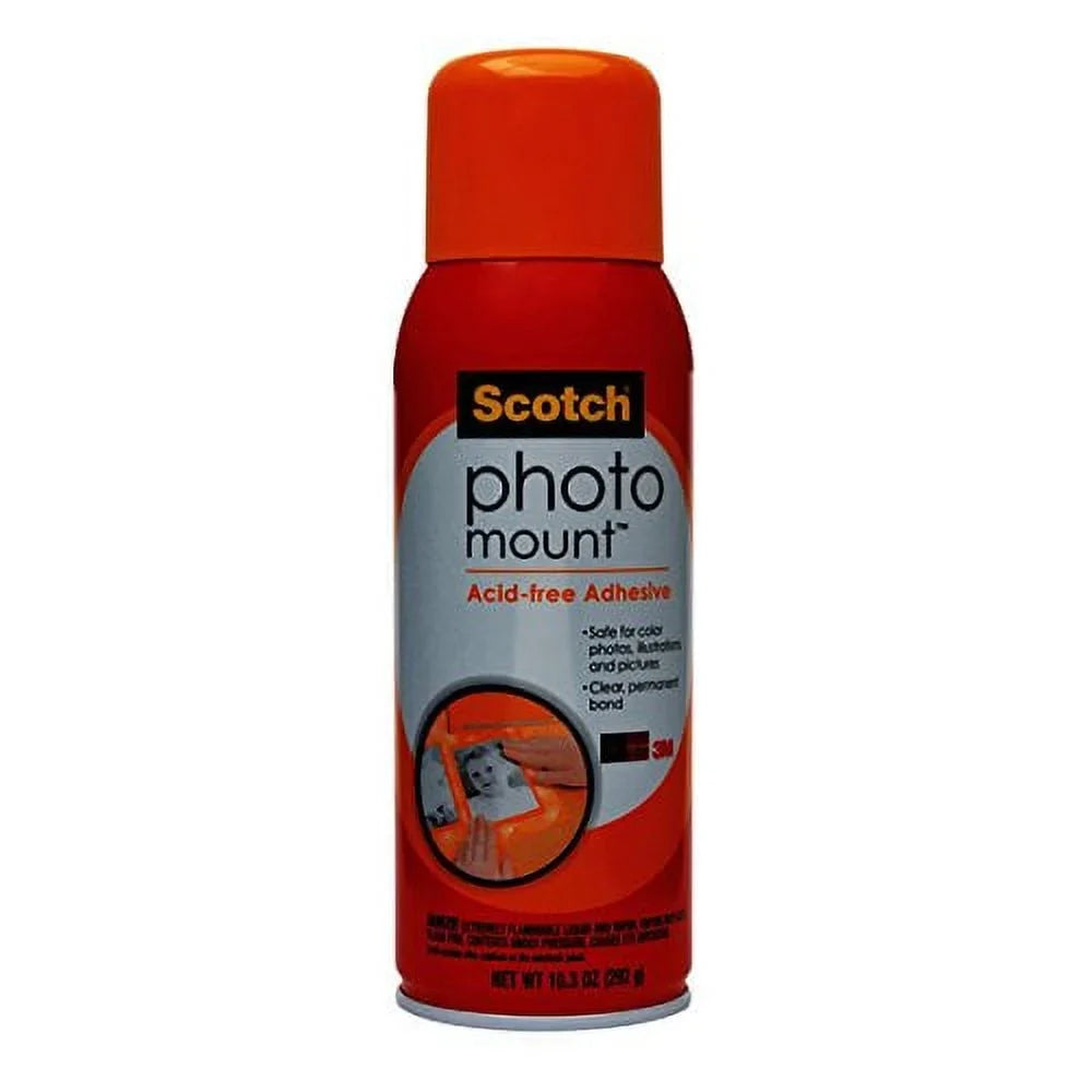 30070 6094 Adhesive, Scotch oz. 10.3 Spray Photo 3M Mount