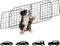 Cars Dog with Duty Mesh for Car Pet Black—Safety in Vehicles, SUV, Barrier Cars Wire Seat Front Dividers Barriers—Heavy Adjustable Fence Travel