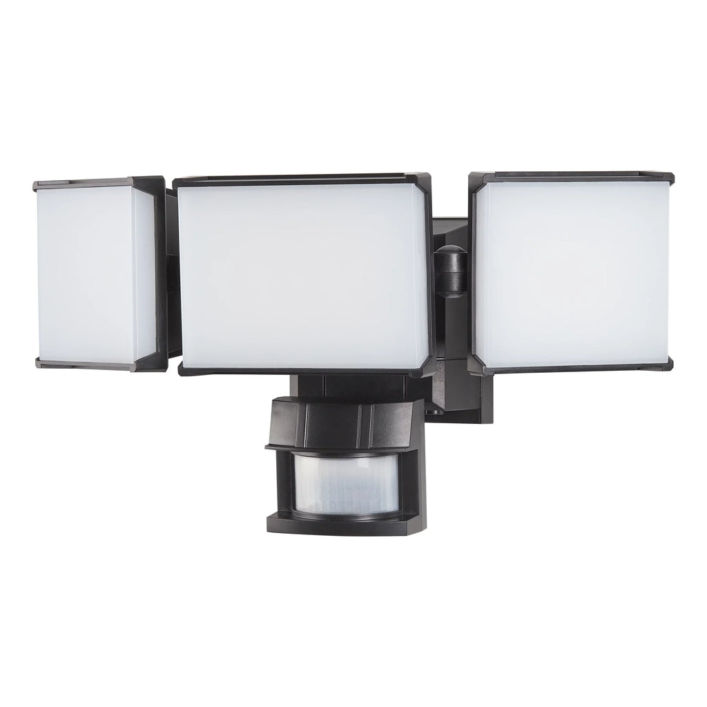 Light, Lumen Hyper Motion Black, Outdoor, Head 2000 Flood Security Sensing Tough Three Solar LED