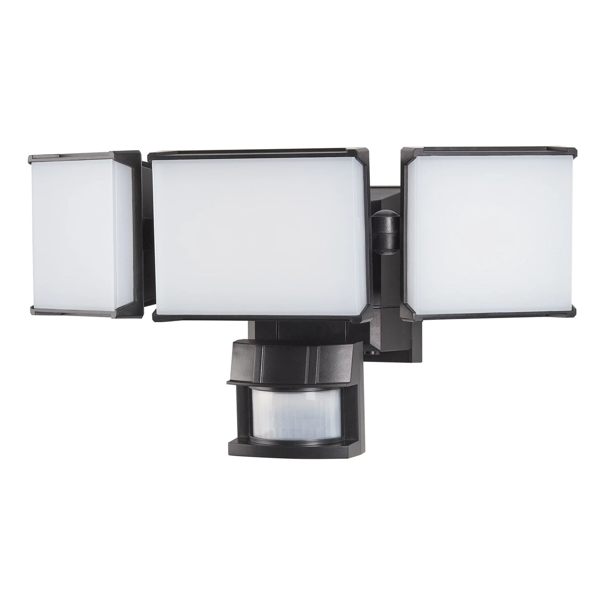 Light, Lumen Hyper Motion Black, Outdoor, Head 2000 Flood Security Sensing Tough Three Solar LED