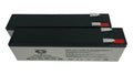 for Replacement PCM 12V High Pack) Battery Brand PowerCom (2 ULT RG128-32HR SPS 1500 Ultimate Rate 7.5Ah