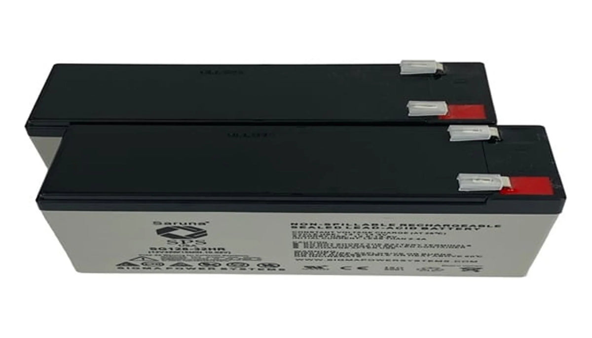 for Replacement PCM 12V High Pack) Battery Brand PowerCom (2 ULT RG128-32HR SPS 1500 Ultimate Rate 7.5Ah