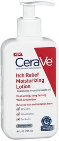 CeraVe Lotion Itch 8 oz Relief Moisturizing -