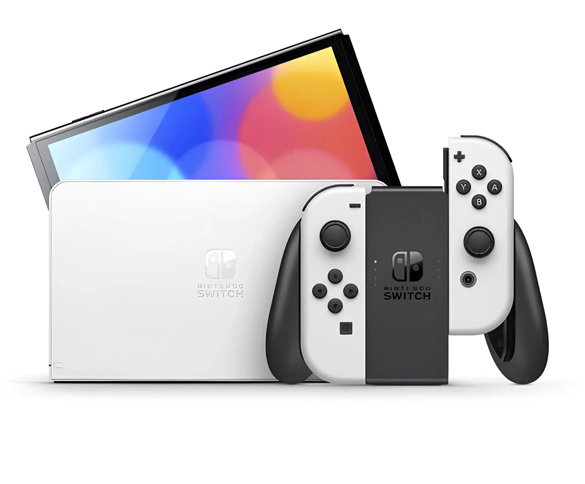 '+ White 8 Luigi, OLED Nintendo Card Switch 128GB Mario - & Deluxe Peach Character More Kart Group -